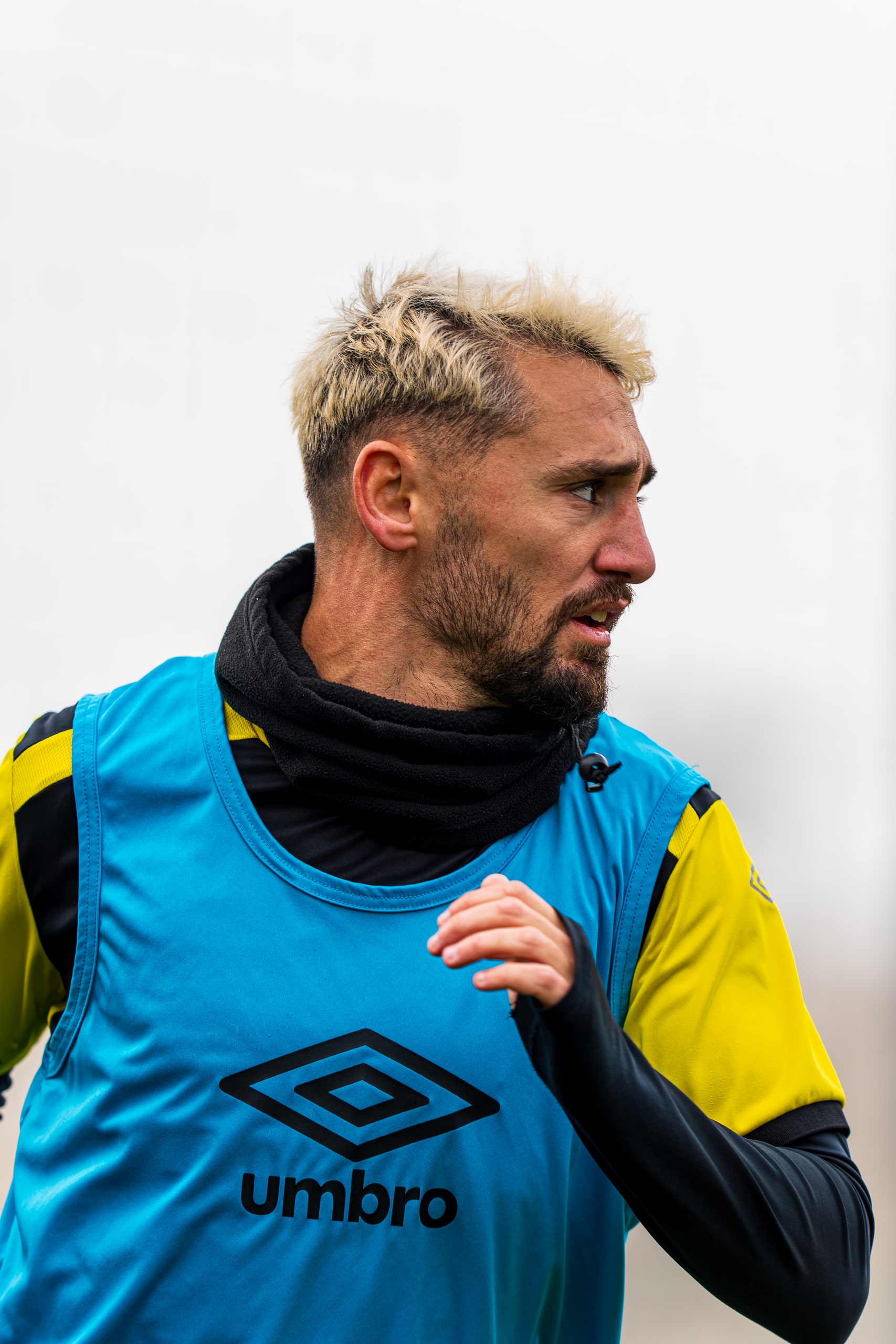 Training session — squad on the pitch